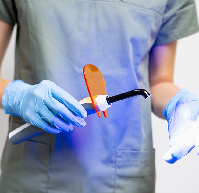 Tooth colored fillings can be done on the same day at your dentist’s office